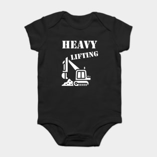 Heavy Lifting Baby Bodysuit